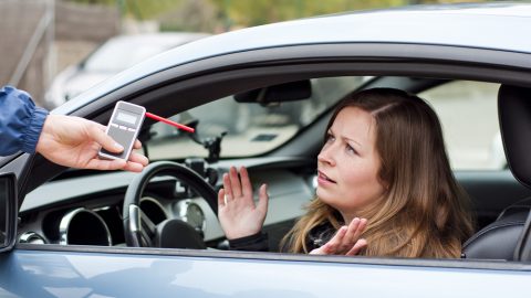 Police breathalyser