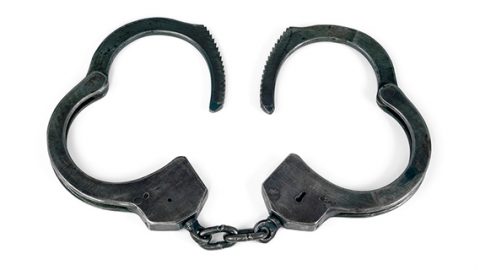 Open handcuffs