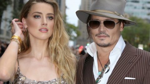 Johnny Depp ad Amber Heard