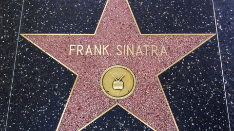 Frank Sinatra star of fame