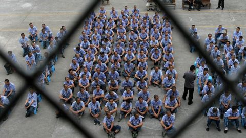 Largest prison strike