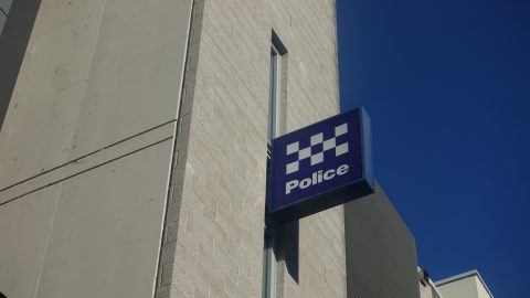 NSW Police sign