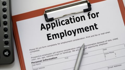 Employment application