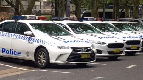 NSW Police cars