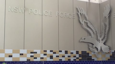 NSW Police Force sign