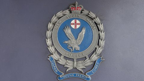 NSW Police sign