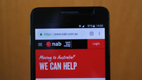 NAB banking app