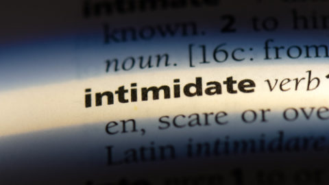 Meaning of ‘Intimidate’