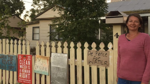 Bourke Water Activist Fleur Thompson