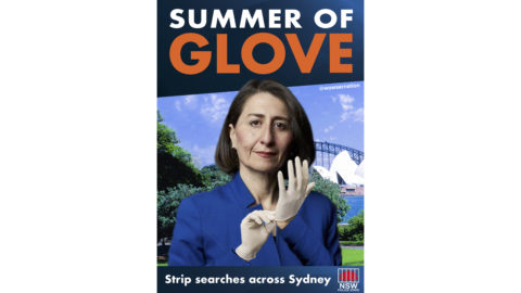 Summer of glove sign artwork