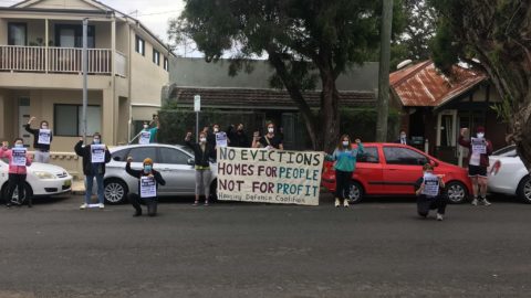 Housing protest