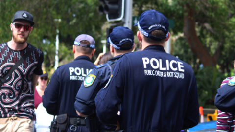 NSW Police riot