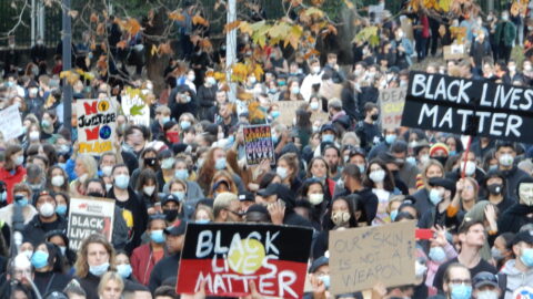 First Nation's protest