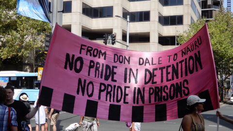 Pride in protest on invasion day