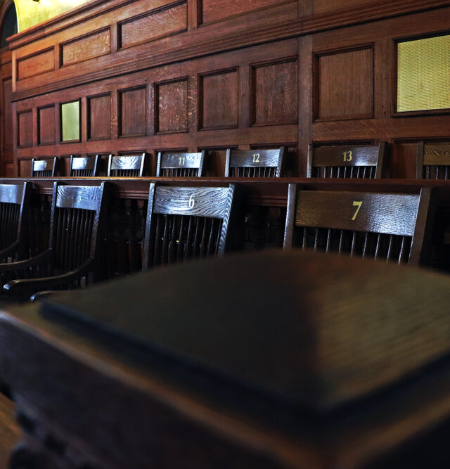 Jury box