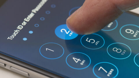 iPhone passcode