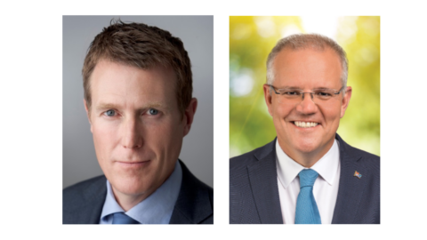 Christian Porter & Scott Morrison