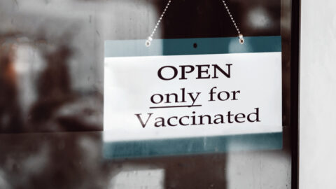 Open only for vaccinated