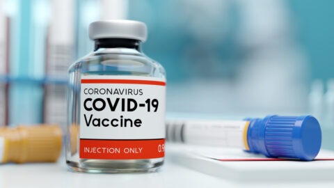 COVID 19 vaccine vial