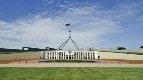 Parliament House in Canberra