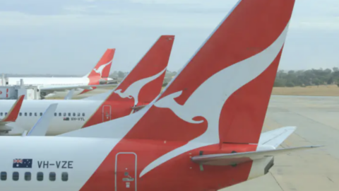 Qantas plane