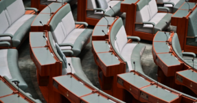 Inside parliament