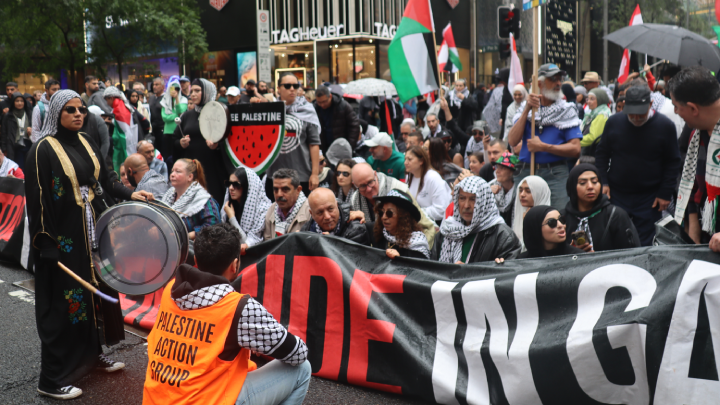 Palestine action group in Sydney