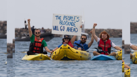 Newcastle Coal Port Blockade