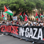 Sanction Israel Now, Demanded Sunday’s Protesters on Gadigal in Sydney