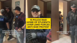 VicPol Raids Antiwar Protesters En Masse: Interview with Students for Palestine’s Jasmine Duff