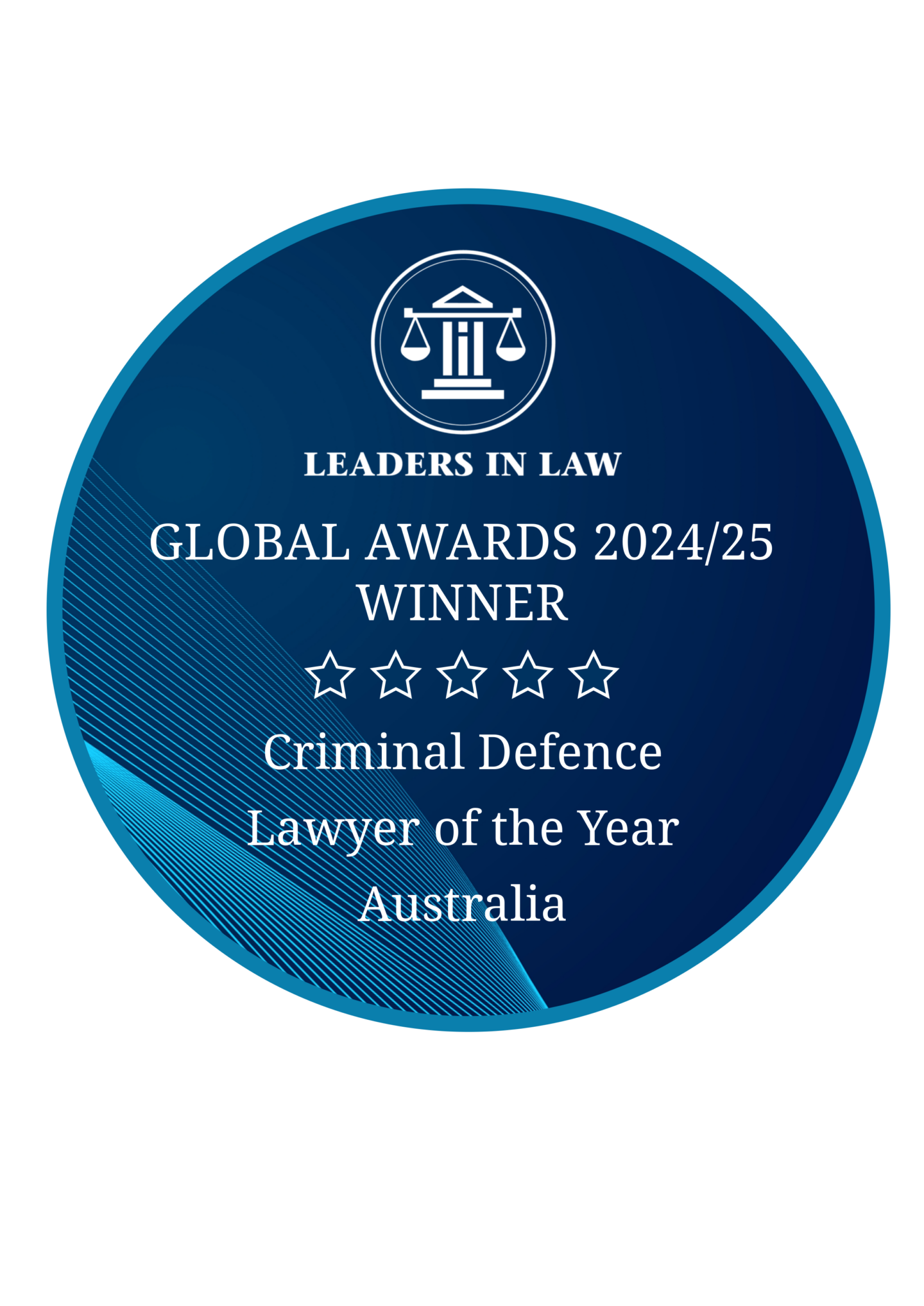 Criminal defence lawyer of the year