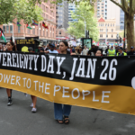 First Nations Rally on Gadigal Asserts Aboriginal Sovereignty This 26th of January