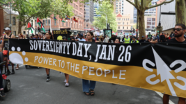 First Nations Rally on Gadigal Asserts Aboriginal Sovereignty This 26th of January