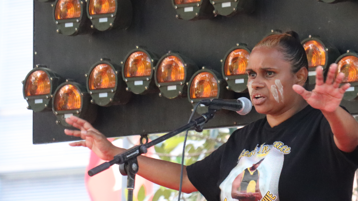 Gloria Duffin is the granddaughter of Leslie Franks , who was part of the Stolen Generations and was sent to the notorious Kinchela Boys Home