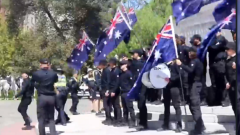 Neo Nazis Australia Day