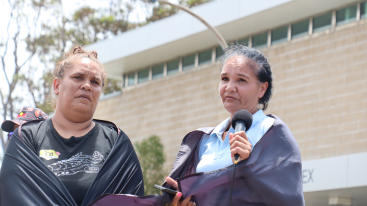 Elyas Dargin’s aunts Aunty Rickie Dargin and Aunty Casey Dargin