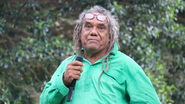 Uncle Coco said the policies of the state target Aboriginal kids