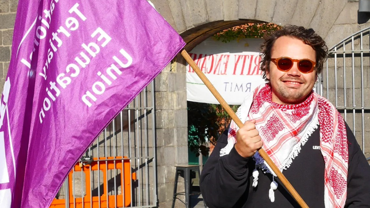 National Union of Students education officer James McVicar