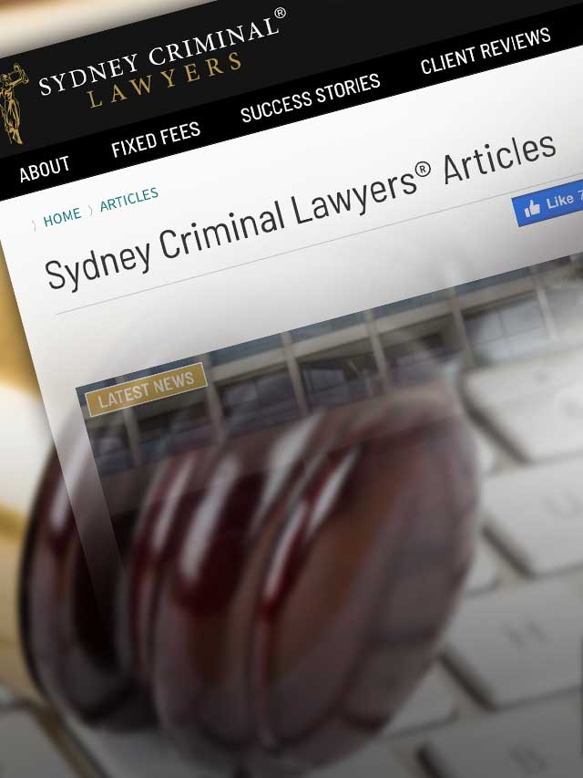 Weekly Rundown Articles From 9 To 15 November 2020 Sydney Criminal Lawyers 5720